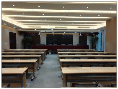 SVS为恒丰银行某分行打造大型综合会议系统SVS为恒丰银行某分行打造大型综合会议系统 产品推荐： SV-MT318A/B[会议发言单元] 时钟话筒从上